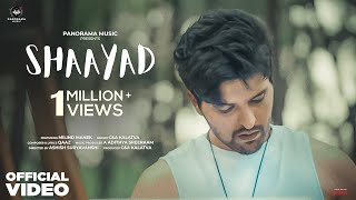 Shaayad  Official Video  Milind Manek  Qaaz  A Adithya Sreeraam  CampA Kalatva  New Hindi Song [upl. by Halsy]