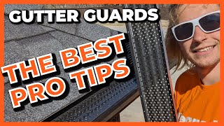 How To Install Gutter RX Style Gutter Guards  DIY Shur Flo Gutter RX Bulldog AM Gutter Cover [upl. by Shellie167]