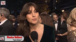 Monica Bellucci SPECTRE World Premiere Interview [upl. by Aramoiz]