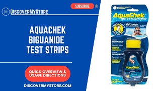 AquaChek Biguanide Test Strips [upl. by Marteena]