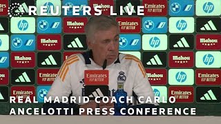 LIVE Real Madrid coach Carlo Ancelotti holds press conference [upl. by Friedrich]