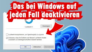 Gar keine gute Idee in Windows  Laufwerk komprimieren  verbraucht doppelt Speicher [upl. by Ebenezer]