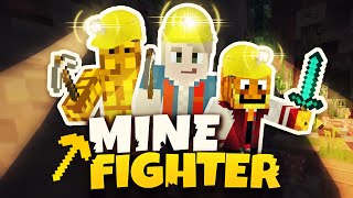 Das BERGWERK im KREUZFEUER ★ Minecraft MineFIGHTER  Herr Bergmann [upl. by Anerhs202]