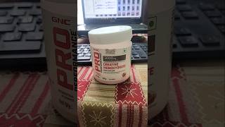 GNC creatine monohydrate  After use of 1 month  micronized creatine Monohydrate [upl. by Ysirhc]