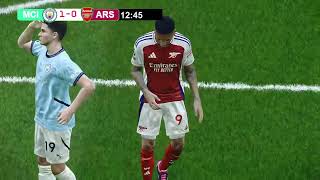 🔴LIVE  Manchester City vs Arsenal  Premier League 2024  PES 21 Video Simulation Gameplay [upl. by Roberto]