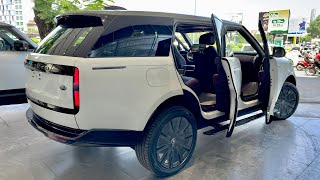 The All New Range Rover Autobiography LWB 2023  Ultra Luxury SUV  White Color [upl. by Meeharbi]