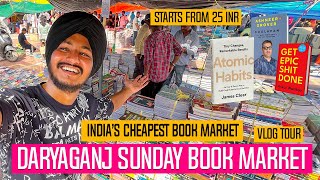 Call 8448847640 ☎️ Daryaganj Book Market  Cheapest Books Market In Delhi 2023  Novels  Books [upl. by Martie]