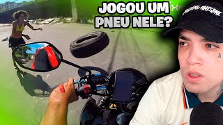 Noia reage SUSTOS DE MOTO EP 168 [upl. by Onitsoga]