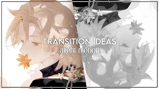 Transition Ideas  Tutorials  Alight Motion [upl. by Laughry801]