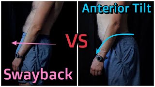 Anterior Pelvic Tilt vs Swayback  Whats the Difference [upl. by Fasa]