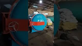 Industrial Rubber Curing  Vulcanizing Autoclave [upl. by Mehitable]