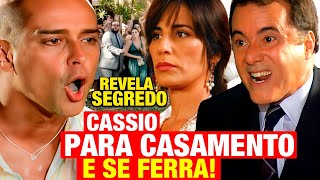 PARAÍSO TROPICAL  Cássio PARA CASAMENTO DE LÚCIA E ANTENOR e SE DÁ MAL Lúcia revela segredo [upl. by Eirod367]