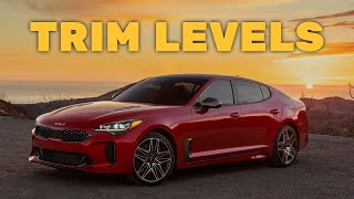 2023 Kia Stinger Trim Levels and Standard Features Explained [upl. by Nibaj]