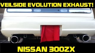 Nissan 300ZX NA Veilside Evolution Exhaust Startup amp Rev [upl. by Ssyla]