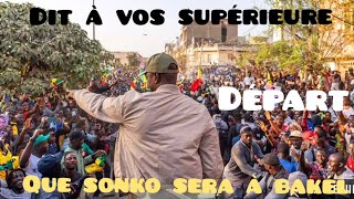 🔴 Départ de ousmane sonko en route vers bakél  pour un grand metting [upl. by Dionis]