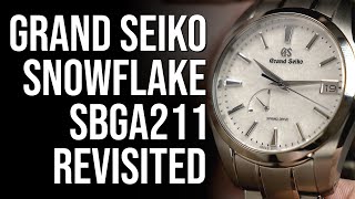 Grand Seiko Snowflake SBGA211 Review Revisited [upl. by Dijam]