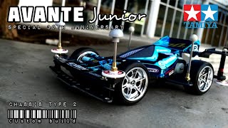 TAMIYA AVANTE JUNIOR 30TH ミニ四駆 ORIGINAL  MINI4WD CLASSIC [upl. by Posehn]