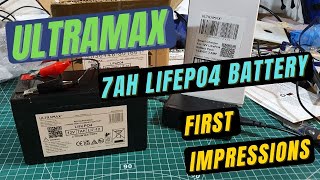 Ultramax LiFePO4 7Ah Battery Overview for QRP Ham Radio lifepo4 hamradio hamr [upl. by Dori817]