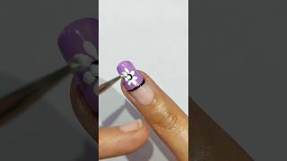 DIY Flower Nail Art Using a Safety Pin [upl. by Eentruok]