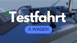 Die 1 Testfahrt mit dem neuen AWagen  MVG Simulator [upl. by Ahsykal681]