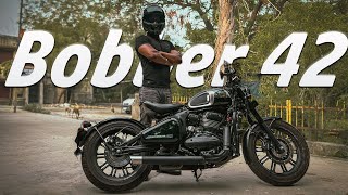 All About JAWA Bobber 42 Performance Style and More  Ride review [upl. by Krm821]