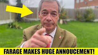 Nigel Farage Makes HUGE Announcement That Changes Everything For REFORM [upl. by Eidroj509]