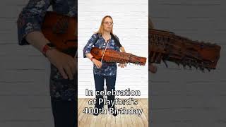 Nonesuch celebrating johnplayford at 400 dancingmaster 29104 nyckelharpa shorts [upl. by Nahgem541]