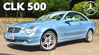 Mercedes CLK 500  The Bargain V8 German Muscle Car [upl. by Arze]