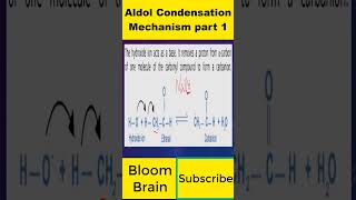 Aldol Condensation  Mechanism part 1  FSc  Organic chemistry chemistryshorts [upl. by Einhapets]