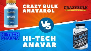 Crazy Bulk Anvarol vs Hi Tech Pharmaceuticals Anavar [upl. by Sussna]