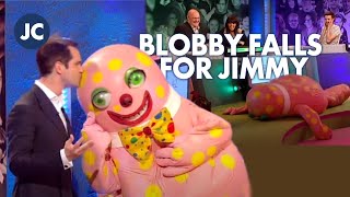 Who Remembers That Time Mr Blobby Destroyed The Big Fat Quiz Set  Jimmy Carr [upl. by Deb]