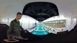 Air Force Academy VR 10 Meter Jump 360 [upl. by Ardnahcal]