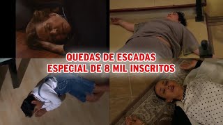 Quedas de Escadas nas Novelas Mexicanas  Especial de 8 Mil Inscritos [upl. by Alracal]