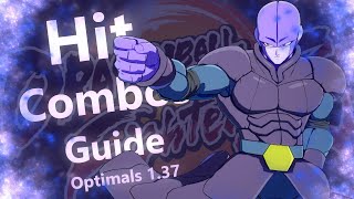 DBFZ  Hit Optimal Combo Guide 137 [upl. by Merta]