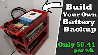 Be Ready For Any Power Outage DIY 3000w SunGoldPower  PowerQueen LiFePO4 Home Backup System [upl. by Oberon]