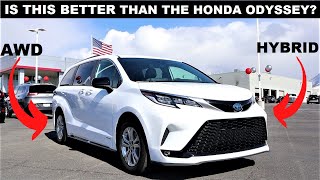 2022 Toyota Sienna XSE Hybrid Is This The Best Minivan On The Market [upl. by Sisson]