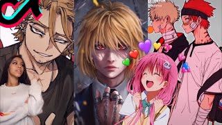 TikTok Girls SIMPING Over Anime Boys •3•  TikTok Compilation [upl. by Annwahs]