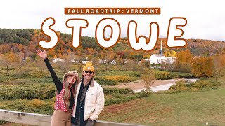 FALL IN STOWE VERMONT 🍁 🍂 Top Things to Do Exploring Mad River Valley amp More [upl. by Reisch]