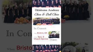 Choir amp Bell Choir Concert oklahomaacademy choirconcert bellchoir [upl. by Cathe]