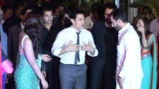 Star Studded Ritesh And Genelia Wedding Reception  Exclusive Full Video [upl. by Adolfo]