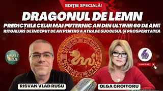 DRAGONUL DE LEMN  PREDICȚIILE CELUI MAI PUTERNIC AN DIN ULTIMII 60 DE ANI  CU RISVAN VLAD RUSU [upl. by Refeinnej]