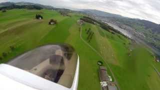 Arcus E 22  Merlischachen  Scenic Flight  RC  GoPro Hero Black 3 [upl. by Nueoras764]