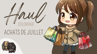 ❀ Haul  Achats  du mois de Juillet [upl. by Enitsirhc]