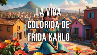 🌈 LA VIDA COLORIDA DE FRIDA KAHLO 💐 [upl. by Brass]