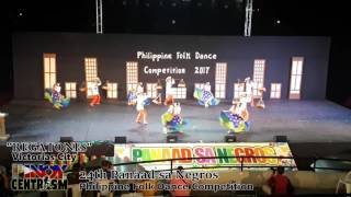 Regatones Victorias City  Philippine Folk Dance Competition 2017 [upl. by Niraj]