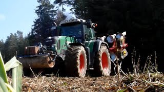 Gopro Ackern mit Fendt 714 Vario und Pöttinger Servo [upl. by Sternlight]