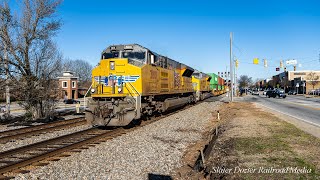 Trains Big and Small Easley SC Model Train Show and NS Greenville District Railfanning 21823 [upl. by Elle]