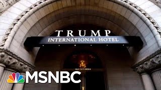 Lawsuit Accuses President Donald Trump Of Violating Emoluments Clause  MTP Daily  MSNBC [upl. by Leinad537]