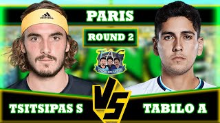 🔴LIVE Tsitsipas S vs Tabilo A • Paris Masters 2024  round2 Tsitsipas Tabilo tennis atp [upl. by Amluz]