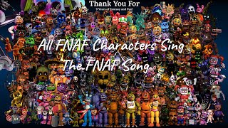 ALL FNAF Characters Sing The FNAF Song Part 1 Suggestion by Coolteen28 [upl. by Bikales]